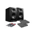 Thumbnail 1 : KALI LP-6 Black Monitor Speakers, Adam Hall Iso Pads and Leads Bundle
