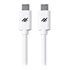 Thumbnail 1 : iFrogz UniqueSync USB C to C Charge & Sync Cable Fast 3.0A USB2.0 White 1.8M