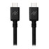 Thumbnail 1 : iFrogz UniqueSync USB C to C Charge & Sync Cable Fast 3.0A USB2.0 Black 1m