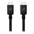 Thumbnail 1 : iFrogz UniqueSync Braided USB C to C Charge & Sync Cable Fast Black 1.8m