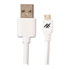 Thumbnail 1 : iFrogz UniqueSync USB A to Micro USB Charge & Sync Durable Cable 2.1A 1.8M White