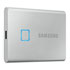 Thumbnail 1 : SAMSUNG T7 Touch Silver 500GB Portable SSD with Fingerprint ID