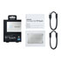 Thumbnail 4 : SAMSUNG T7 Touch Silver 500GB Portable SSD with Fingerprint ID