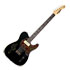 Thumbnail 1 : Joe Doe by Vintage 'Lucky Buck' 6 String Semi-Hollow Electric Guitar in Black - Limited Edition