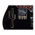 Thumbnail 3 : Joe Doe by Vintage 'Lucky Buck' 6 String Semi-Hollow Electric Guitar in Black - Limited Edition