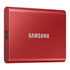 Thumbnail 1 : Samsung T7 Red 500GB Portable SSD USB-C/A Gen2