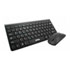 Thumbnail 1 : Xclio Wireless Slimline Mini Bluetooth Keyboard and Mouse Set Black