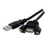 Thumbnail 1 : 2 ft StarTech.com Panel Mount USB Cable