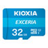 Thumbnail 1 : Kioxia Exceria 32GB UHS 1 Class 10 MicroSD Card