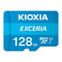 Thumbnail 1 : Kioxia Exceria 128GB UHS 1 Class 10 MicroSD Card