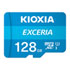 Thumbnail 1 : Kioxia Exceria 128GB UHS 1 Class 10 MicroSD Card