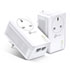 Thumbnail 1 : TP-LINK AV1000 2-Port Gigabit Passthrough Starter Kit