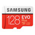 Thumbnail 1 : Samsung EVO Plus 128GB 4K Ready MicroSDXC Memory Card UHS-I U3 with SD Adaptor