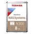 Thumbnail 1 : Toshiba N300 8TB NAS HDD/Hard Drive 7200rpm