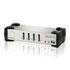 Thumbnail 1 : ATEN 4-Port PS2/USB VGA/Audio KVMP Switch with OSD
