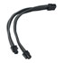 Thumbnail 2 : SilverStone 30cm EPS 8-pin to 8-pin (4+4) Extension Power Cable - Black