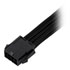Thumbnail 3 : SilverStone 30cm 8-pin to PCIe 8-pin (6+2) Extension Power Cable - Black