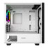Thumbnail 2 : GameMax Commando White MATX Tempered Glass PC Gaming Case