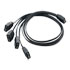 Thumbnail 1 : SilverStone Ultra-Thin and Ultra-Flexible 1-to-4 ARGB Splitter Cable