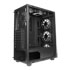 Thumbnail 4 : CiT Mirage F6 Black Mid Tower Tempered Glass PC Gaming Case