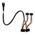 Thumbnail 1 : HighPoint Slim SAS SFF-8654 to 2x SFF-8639 NVMe Cable for SSD7580