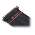 Thumbnail 3 : ThermalTake 30cm PCI Express Extender with 90° Adapter for PCI-E 4.0 16X - Black