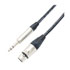 Thumbnail 1 : Van Damme - Tour Grade XKE Classic Microphone Cable in Black, 0.5m