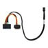 Thumbnail 1 : Highpoint 1m SFF-8643 to U.2 SFF-8639 Cable