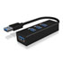 Thumbnail 1 : ICY BOX 4 Port Aluminium USB3.0 Hub