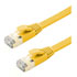 Thumbnail 1 : Xclio 15M Flat CAT7 Ethernet Cable Shielded Tangle Free 10Gbps RJ45 Cable LSZH - Yellow