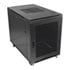 Thumbnail 1 : Xclio 12U 600mm x 600mm Deep  Floor Standing Wall Cabinet Lockable Mesh Door Ready Built