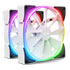 Thumbnail 1 : NZXT 140mm Aer RGB 2 Premium PWM Fan Twin Pack - White