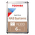 Thumbnail 1 : Toshiba N300 6TB NAS HDD/Hard Drive 7200rpm
