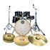 Thumbnail 1 : Mapex - Storm Series Special Edition Drum Kit 22" kick Inc. Paiste Cymbals - Black