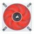 Thumbnail 2 : Corsair ML120 LED ELITE 120mm Red LED Fan Single Pack White