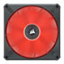 Thumbnail 2 : Corsair ML140 LED ELITE 140mm Red LED Fan Single Pack