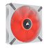 Thumbnail 1 : Corsair ML140 LED ELITE 140mm Red LED Magnetic Levitation Low Noise Fan White