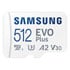 Thumbnail 1 : Samsung Evo Plus 512GB 4K Ready MicroSDXC Memory Card UHS-I U3 with SD Adapter