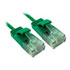 Thumbnail 1 : Scan CAT6 1M Slim Moulded Gigabit Ethernet Cable RJ45 Green
