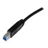 Thumbnail 3 : StarTech.com 2m/6ft SuperSpeed USB 3.0 A to B Cable - M/M