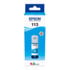 Thumbnail 1 : Epson 113 Cyan Pigment Ink 70ml Refill Bottle