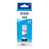 Thumbnail 1 : Epson 104 Cyan Ink 65ml Refill Bottle