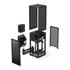 Thumbnail 4 : NZXT Black H1 V2 Mini-ITX Windowed Gaming Case with 750W PSU & AIO Cooler System