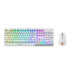 Thumbnail 2 : MSI VIGOR GK30 COMBO RGB Keyboard + Clutch GM11 Mouse White