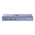 Thumbnail 2 : QGeeM Thunderbolt4 Mini 6 In One Docking Station with 60W+ Fast Charging for PC/MAC