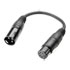 Thumbnail 1 : Adam Hall Cables 3 STAR DHM 0020 DMX Adapter XLR female 5-pin to XLR male 3-pin 0.2 m