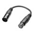 Thumbnail 1 : Adam Hall Cables 3 STAR DGF 0020 DMX Adapter XLR male 5-pin to XLR female 3-pin 0.2 m