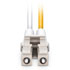 Thumbnail 3 : 0.5m (1.6ft) LC UPC to LC UPC Duplex OM4 Multimode PVC (OFNR) 2.0mm Fiber Optic Patch Cable