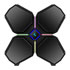 Thumbnail 2 : DeepCool Quadstellar Infinity 6x Tempered Glass Panels RGB PC Gaming Case Black