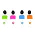 Thumbnail 2 : RODE - COLORS 2 Identification Set For Wireless GO & Lavaliers